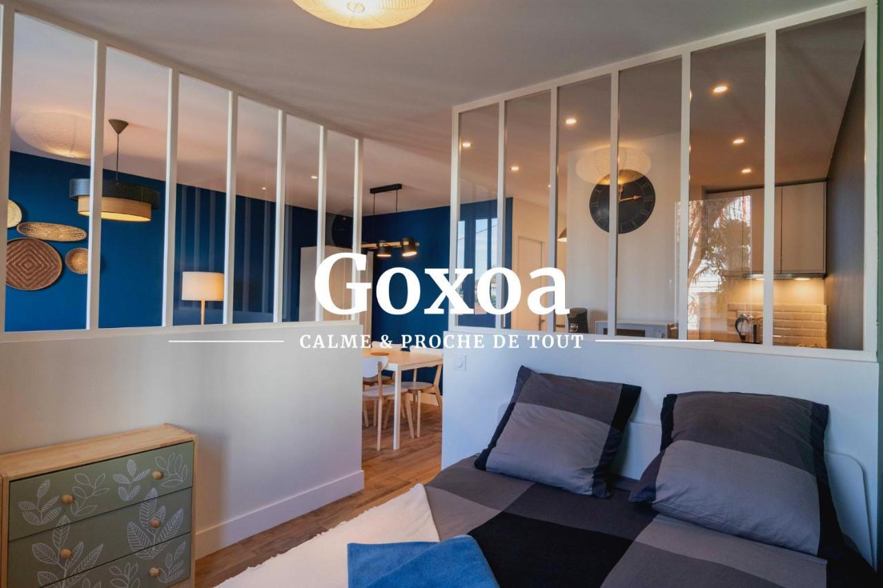 Goxoa - Appartement Au Calme, Centre Ville, Parking - Wifi Андай Экстерьер фото